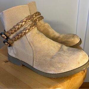 Women's Blowfish Tan Ankle Boots Sz 7.5